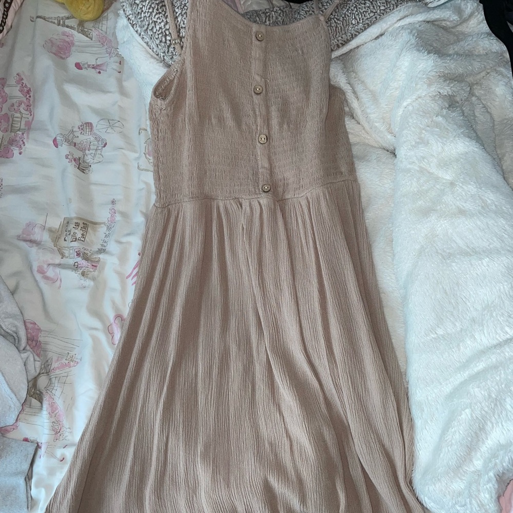 Tan dress